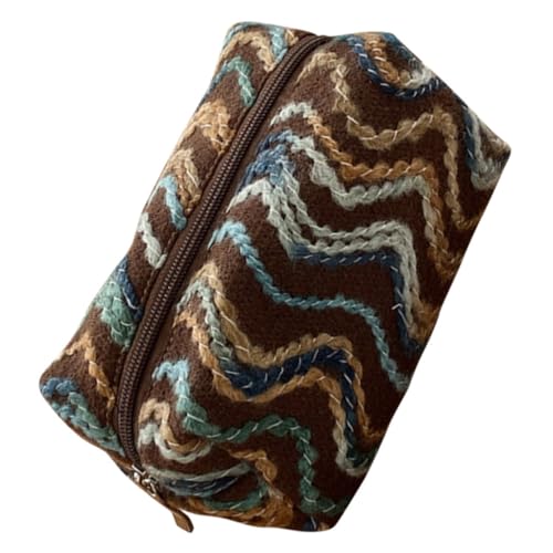 OSOLADY Transparente Reisetasche Mit Reißverschluss Make-up-Beutel Zum Aufbewahren Von Kosmetika Kulturbeutel Für Damen Tragbarer Organizer-Tasche Leicht Zu Reinigen Und Auslaufsicher von OSOLADY