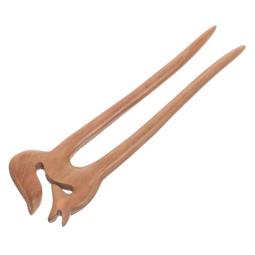 OSOLADY Haarstab Aus Holz Haarnadel Haarstab Für Frauen Vintage Französische Nadel Elegantes Design von OSOLADY