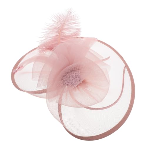 OSOLADY Vielseitiger Fascinator-kopfschmuck Mit Feder Und Stirnband Für Bankette Hochzeiten Und Partys von OSOLADY