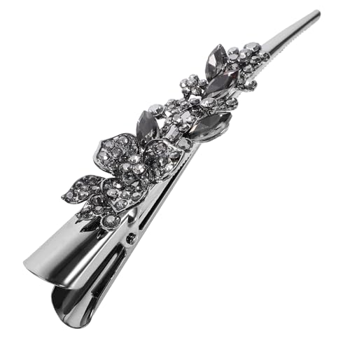 OSOLADY Vintage Blumen Haarklammer mit Strasssteinen Robuste Haarspange für Damen Haarstyling Zubehör Große Entenschnabel Clips für OSOLADY Vintage Blumen Haarklammer mit Strasssteinen Robuste Haarspange für Damen Haarstyling Zubehör Große Entenschnabel Clips für von OSOLADY