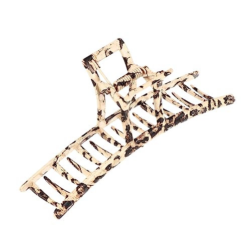 OSOLADY Vintage Haarklammer Leopardenmuster Haarschmuck Für Damen Rutschfeste Haar Clip 12cm Für Alltag Und Besondere Anlässe von OSOLADY