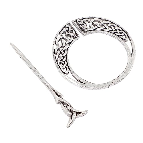 OSOLADY Haarnadeln Mit Keltischem Knoten Design Für Damen Herren Haarschmuck Haarknotenstab Für Freizeit Party Feiern von OSOLADY