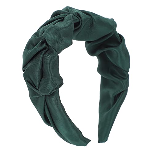 OSOLADY Vintage Haarreif Damen Gedrehtes Stirnband aus Stoff Eleganter Haarschmuck für Alltag Party und Strand Schmaler Retro Hair Hoop in Tiefem Grün Modisches Accessoire für Frauen OSOLADY Vintage Haarreif Damen Gedrehtes Stirnband aus Stoff Eleganter Haarschmuck für Alltag Party und Strand Schmaler Retro Hair Hoop in Tiefem Grün Modisches Accessoire für Frauen von OSOLADY