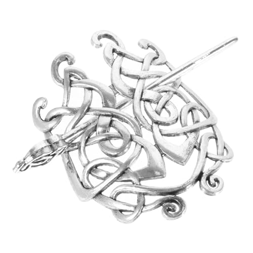 OSOLADY Vintage Haarschmuck Haarspange Retro Haaraccessoire Knotenkrone Haarnadel Weibliche Haarnadel Haardeko Für Frauen von OSOLADY