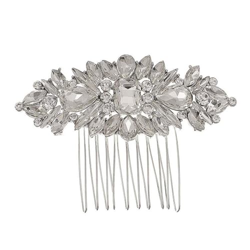OSOLADY Vintage Kristall Clip Kamm Kopfstück Stilvolle Haar Clip Für Braut Frauen von OSOLADY