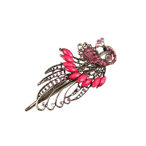 OSOLADY Vintage Peacock Rhinestone Hair Clip Einzigartige Haarklammer für und Mädchen für Hochsteckfrisuren Festivals und Partys Langlebig und Leicht OSOLADY Vintage Peacock Rhinestone Hair Clip Einzigartige Haarklammer für und Mädchen für Hochsteckfrisuren Festivals und Partys Langlebig und Leicht von OSOLADY