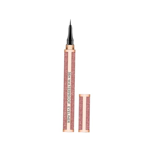OSOLADY Wasserfester Flüssiger Eyeliner Roter Korallenorange Schnell Trocknender Präziser Makeup Stift Flüssige Textur Leicht Aufzutragen Wischfester Langanhaltender Augen Make Up Pen für von OSOLADY