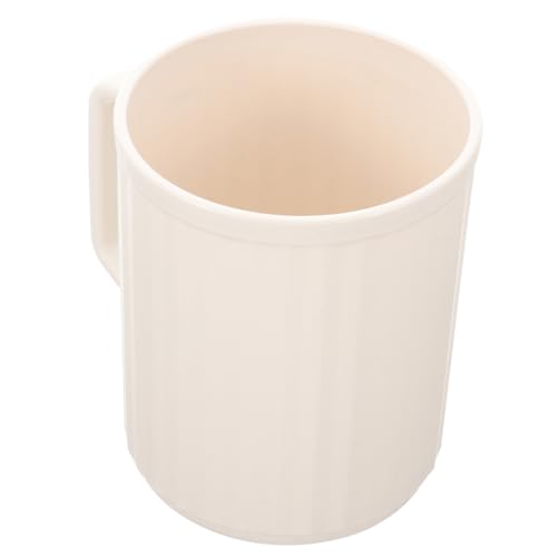 OSOLADY Zahnbürstenbecher Fürs Badezimmer Wiederverwendbarer Mundwasserbecher Plastikbecher Als Zahnputzbecher Organizer Für Zahnbürste Und Zahnpasta Travel-Becher Mit Glatter von OSOLADY