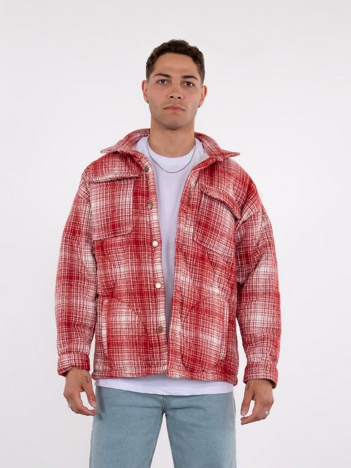 COFI Casuals Hemdjacke Lumberjacket Jacket Kapitone Herren Flanelljacke kariert Hemdjacke von COFI Casuals