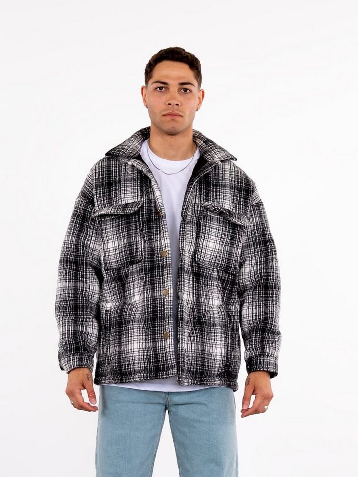 COFI Casuals Hemdjacke Lumberjacket Jacket Kapitone Herren Flanelljacke kariert Hemdjacke von COFI Casuals