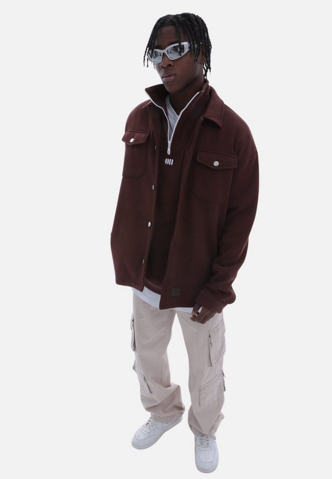 OSSY HOMER Hemdjacke Oversize Hemdjacke Oberteil von OSSY HOMER