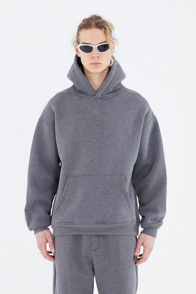 OSSY HOMER Hoodie Oversize Hoodie einfarbig Basic Baumwolle Kapuzenpullover 320gsm von OSSY HOMER