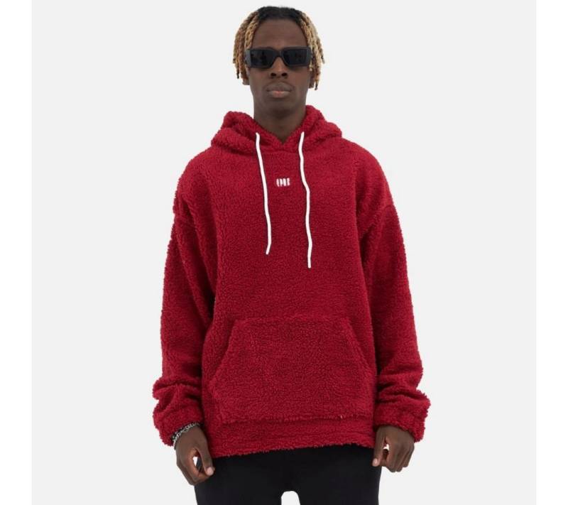 COFI Casuals Hoodie Teddy Basic Hoodie Teddyfell Sweater Pullover Oversize M Beige von COFI Casuals