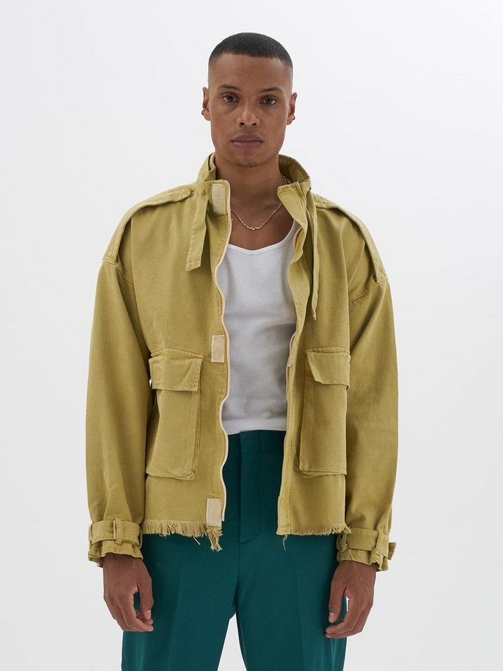 OSSY HOMER Jeansjacke Jeans Jacke 100% Cotton Baumwolle Oversize Übergangsjacke von OSSY HOMER