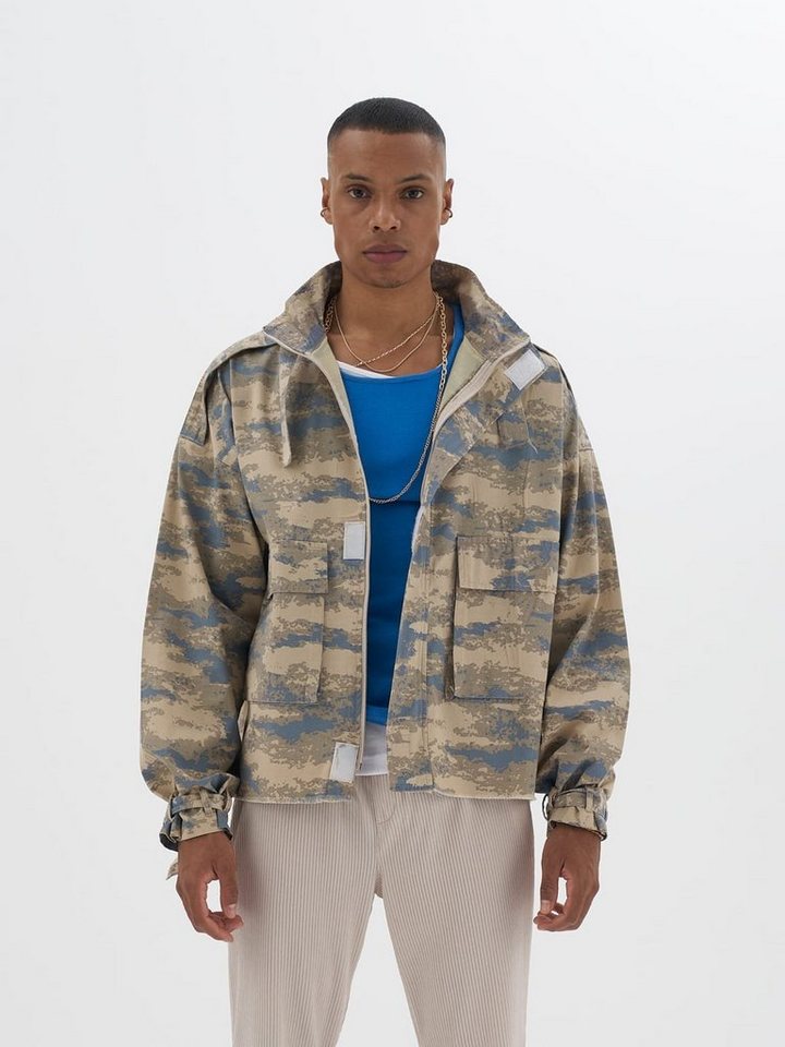 OSSY HOMER Jeansjacke Jeans Jacke 100% Cotton Baumwolle Oversize Übergangsjacke von OSSY HOMER