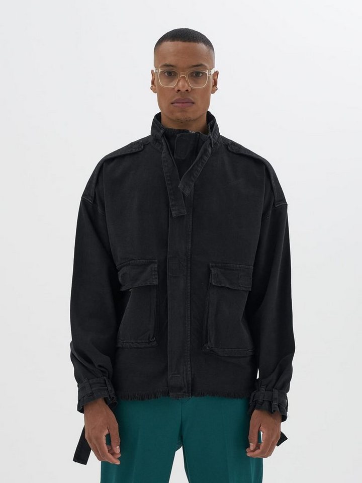 OSSY HOMER Jeansjacke Jeans Jacke 100% Cotton Baumwolle Oversize Übergangsjacke von OSSY HOMER