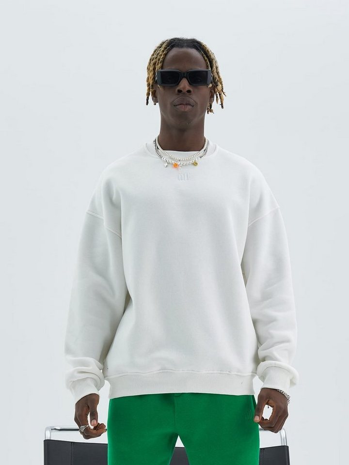 COFI Casuals Longsweatshirt Sweater Basic Cotton Unisex Sweatshirt Pullover Hoodie von COFI Casuals