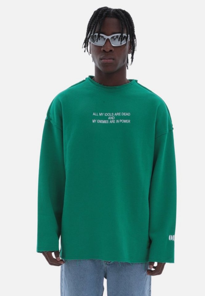 OSSY HOMER Sweatshirt Sweater Basic Cotton Sweatshirt Pullover von OSSY HOMER