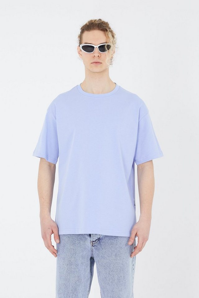 COFI Casuals T-Shirt einfarbiges Basic Oversized T-Shirt mit 320 GSM Baumwolle von COFI Casuals