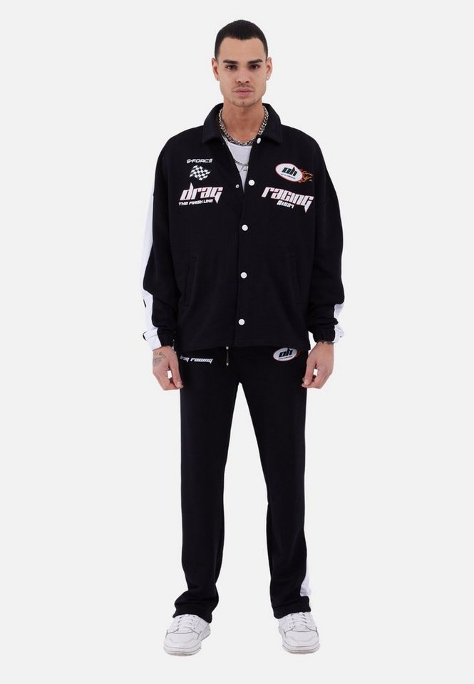 OSSY HOMER Trainingsanzug Set Drag Racing Freizeit Unisex Oversize von OSSY HOMER