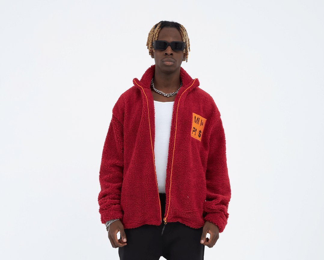 COFI Casuals Winterjacke Teddy Jacket Money Is Paper Jacke Oversize Zipper COFI Casuals Winterjacke Teddy Jacket Money Is Paper Jacke Oversize Zipper von COFI Casuals