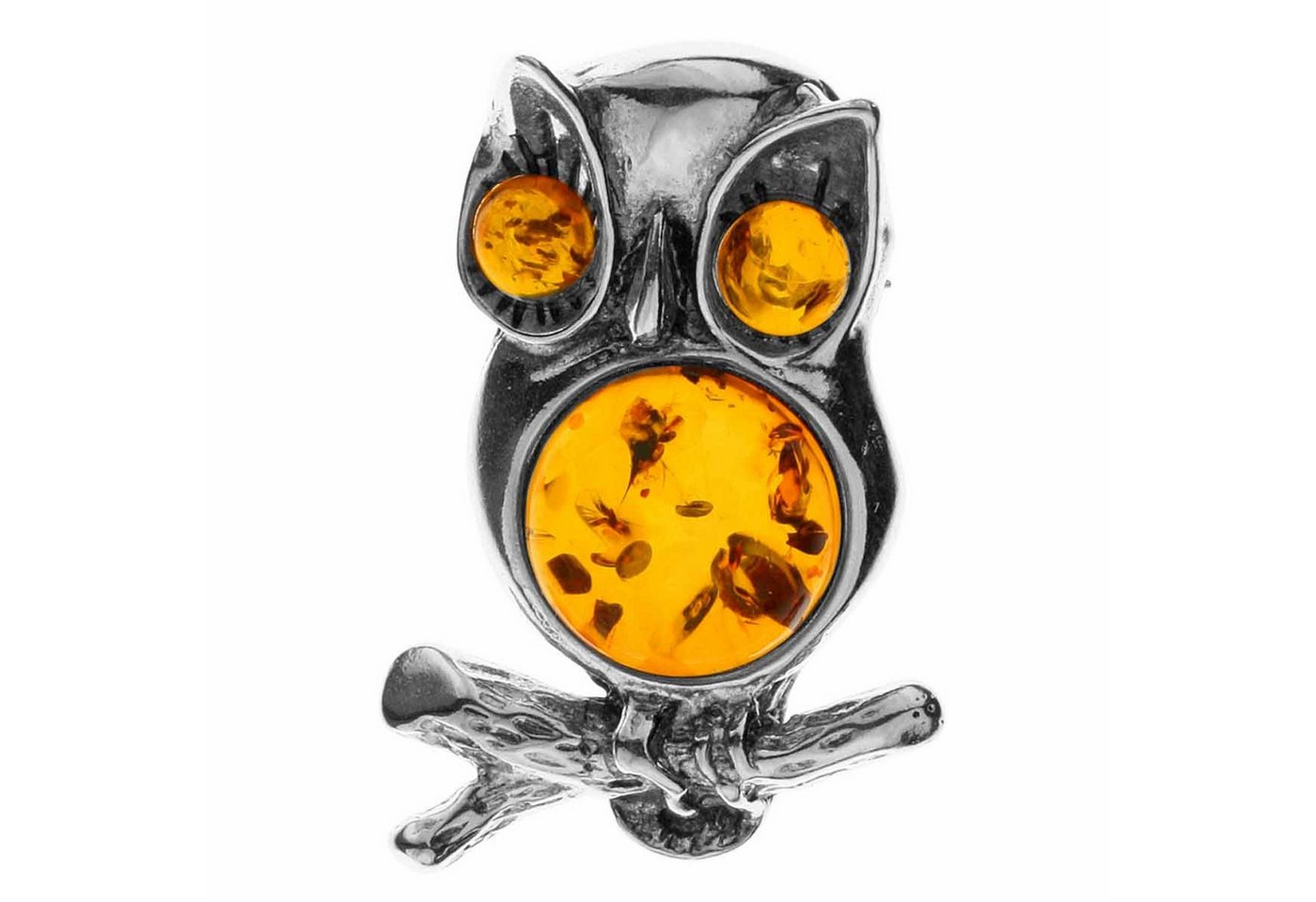 OSTSEE-SCHMUCK Brosche Ostsee-Schmuck Brosche Eule Brosche Eule OSTSEE-SCHMUCK Brosche Ostsee-Schmuck Brosche Eule Brosche Eule von OSTSEE-SCHMUCK