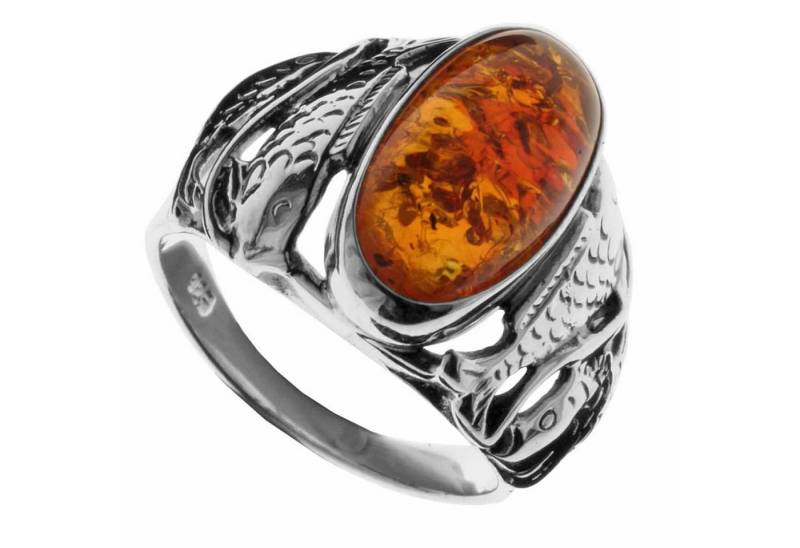 OSTSEE-SCHMUCK Fingerring Ostsee-Schmuck Ring Fischland 16x8 mm Ring Fischland 16x8 mm (1-tlg) von OSTSEE-SCHMUCK
