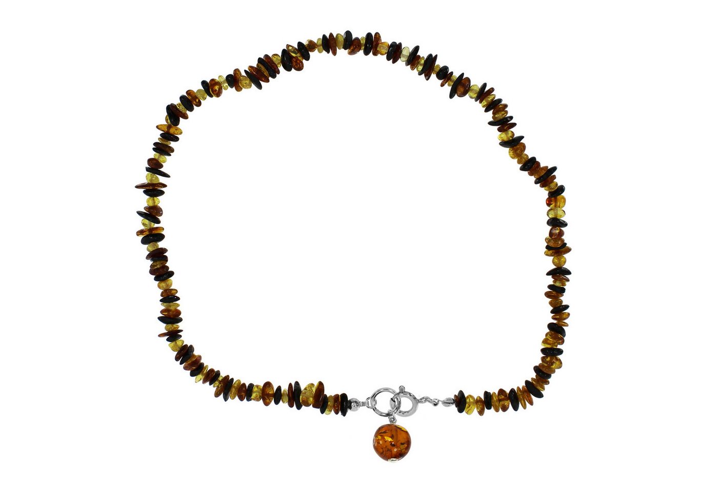 OSTSEE-SCHMUCK Gliederkette Ostsee-Schmuck Kette Kugel 12 mm Kette Kugel 12 mm (1-tlg) von OSTSEE-SCHMUCK