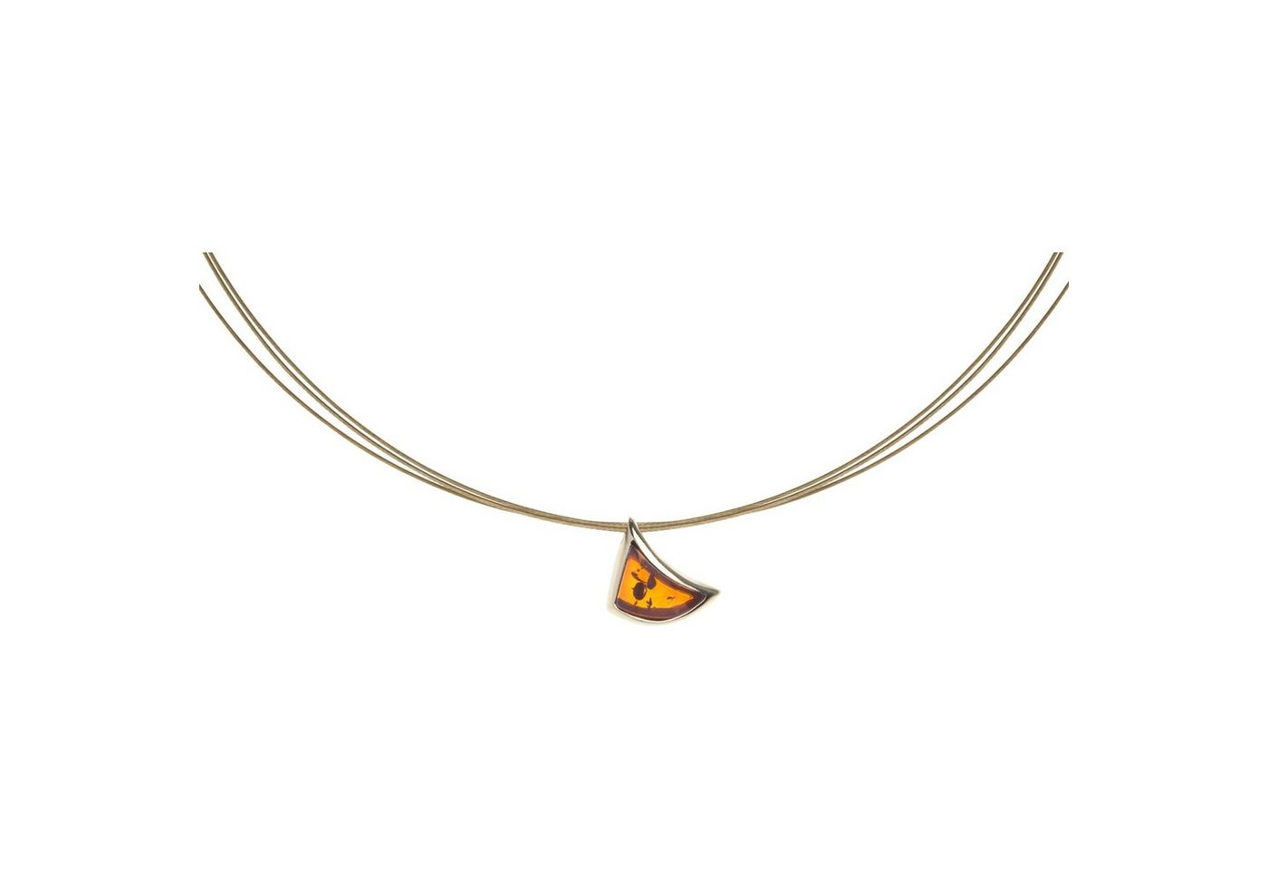 OSTSEE-SCHMUCK Goldkette - Gleiter-Alea - Gold 333/000 - Bernstein (2-tlg) von OSTSEE-SCHMUCK