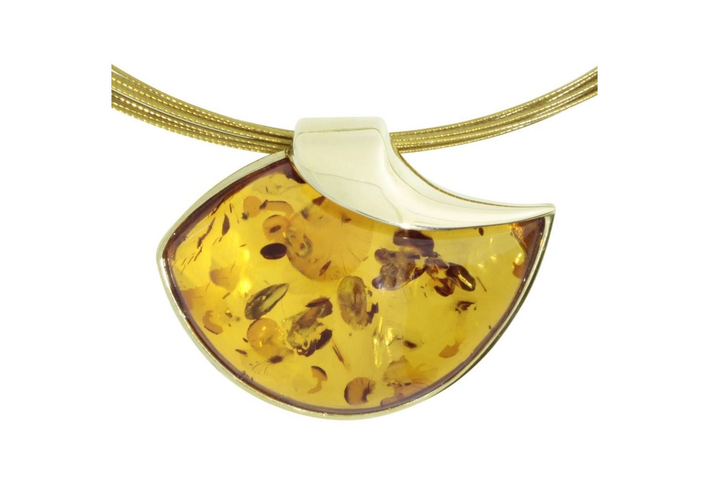 OSTSEE-SCHMUCK Collier - Jula - Gold 333/000 - Bernstein (1-tlg) von OSTSEE-SCHMUCK