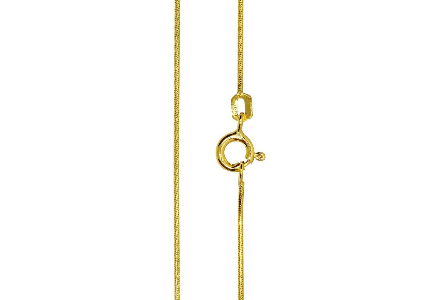 OSTSEE-SCHMUCK Goldkette - Schlange 0,8 mm - Gold 333/000 -, (1-tlg) von OSTSEE-SCHMUCK