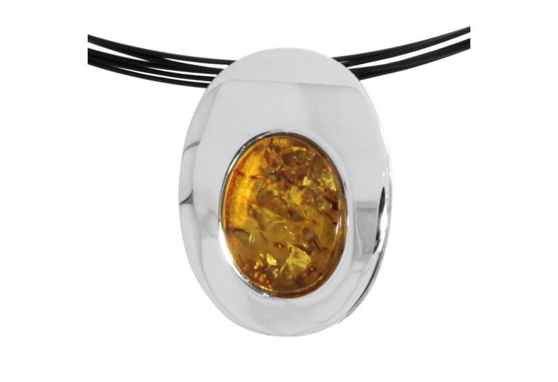 OSTSEE-SCHMUCK Halsreif Ostsee-Schmuck Halsreif mit Anhänger Gleiter-Rabea (2-tlg) von OSTSEE-SCHMUCK