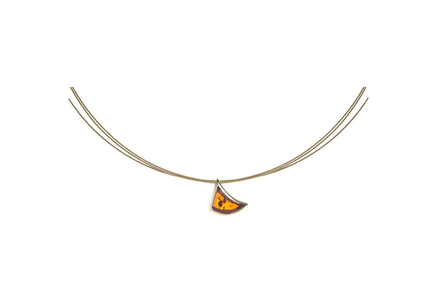OSTSEE-SCHMUCK Kette mit Anhänger Ostsee-Schmuck Halsreif mit Anhänger Gleiter-Alea (2-tlg) von OSTSEE-SCHMUCK