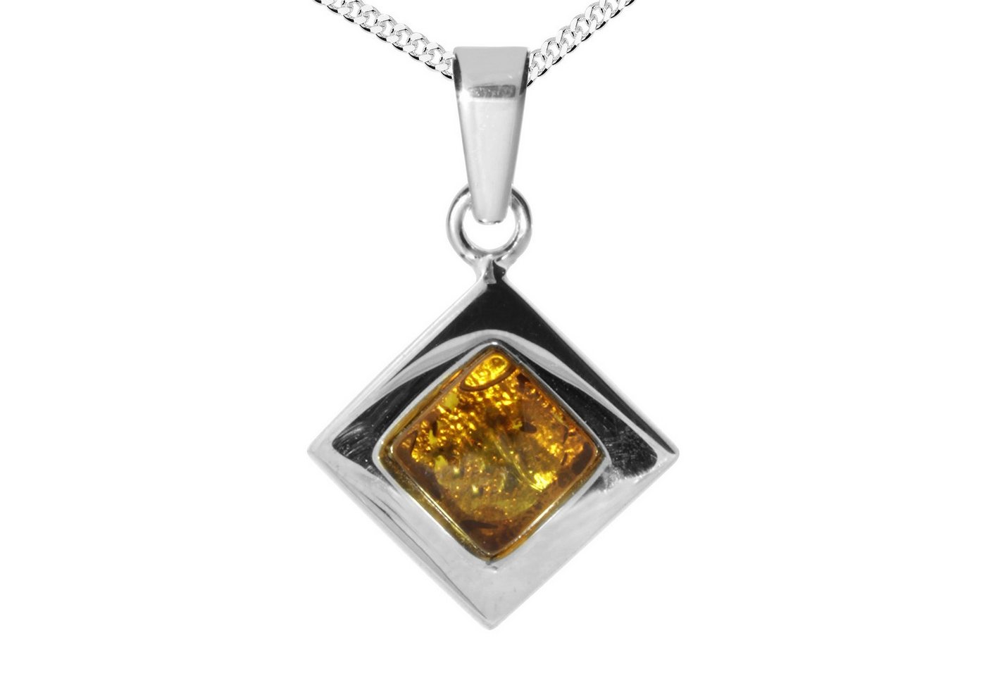 OSTSEE-SCHMUCK Kette mit Anhänger Ostsee-Schmuck Kette mit Anhänger Alvina (2-tlg) von OSTSEE-SCHMUCK
