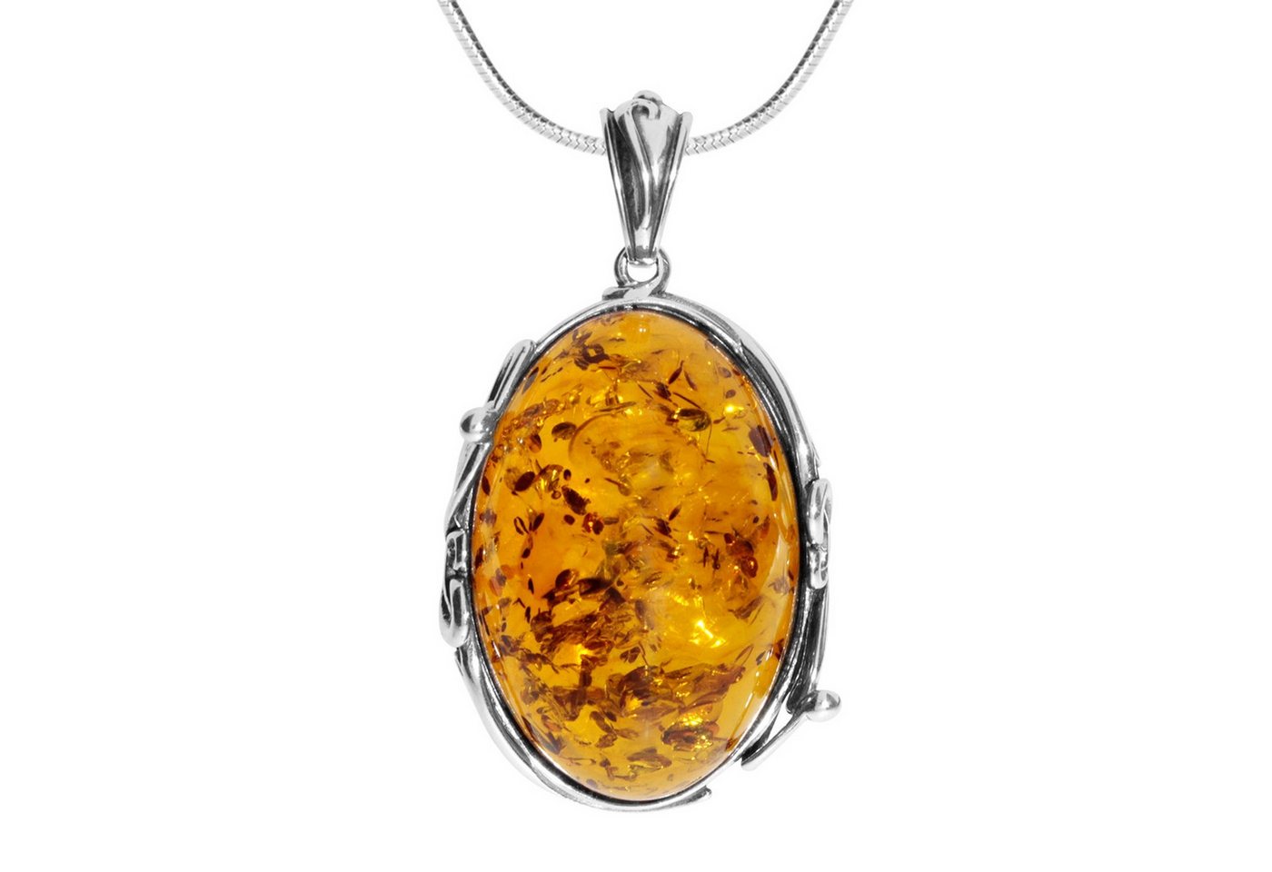 OSTSEE-SCHMUCK Kette mit Anhänger Ostsee-Schmuck Kette mit Anhänger Anneliese (2-tlg) von OSTSEE-SCHMUCK