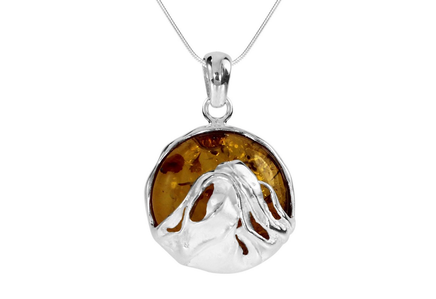 OSTSEE-SCHMUCK Kette mit Anhänger Ostsee-Schmuck Kette mit Anhänger Anngret (2-tlg) von OSTSEE-SCHMUCK