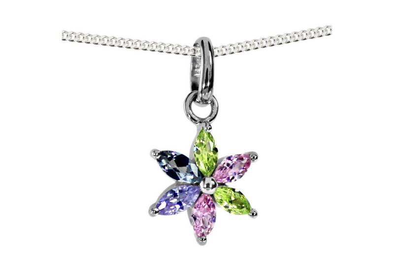 OSTSEE-SCHMUCK Kette mit Anhänger Ostsee-Schmuck Kette mit Anhänger Blüte Kette mit Anhänger Blüte (2-tlg) von OSTSEE-SCHMUCK