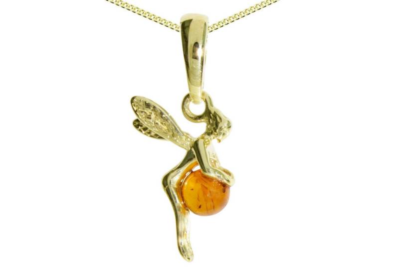 OSTSEE-SCHMUCK Kette mit Anhänger Ostsee-Schmuck Kette mit Anhänger Elfe Kette mit Anhänger Elfe (2-tlg) von OSTSEE-SCHMUCK