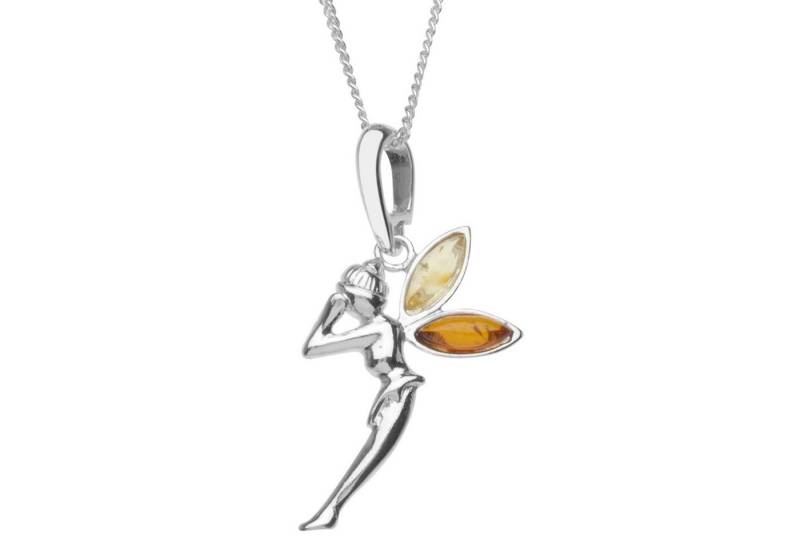 OSTSEE-SCHMUCK Kette mit Anhänger Ostsee-Schmuck Kette mit Anhänger Elfe Kette mit Anhänger Elfe (2-tlg) von OSTSEE-SCHMUCK