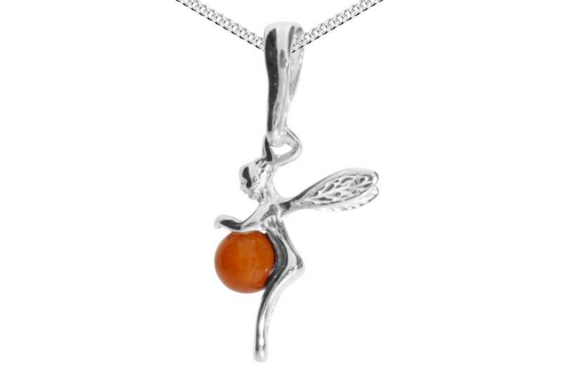 OSTSEE-SCHMUCK Kette mit Anhänger Ostsee-Schmuck Kette mit Anhänger Elfe Kette mit Anhänger Elfe (2-tlg) von OSTSEE-SCHMUCK