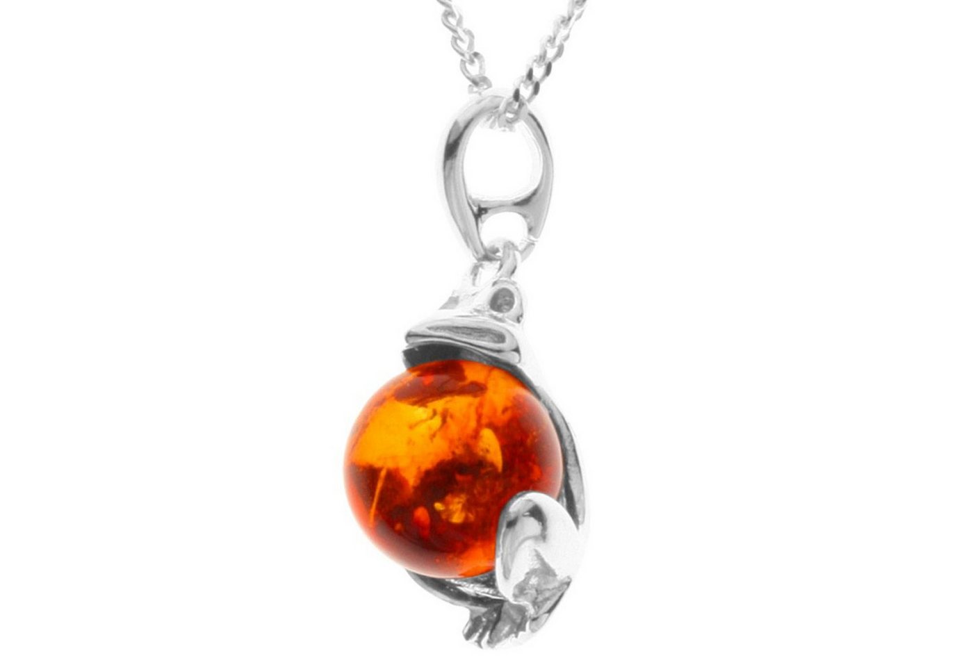 OSTSEE-SCHMUCK Kette mit Anhänger Ostsee-Schmuck Kette mit Anhänger Frosch (2-tlg) von OSTSEE-SCHMUCK
