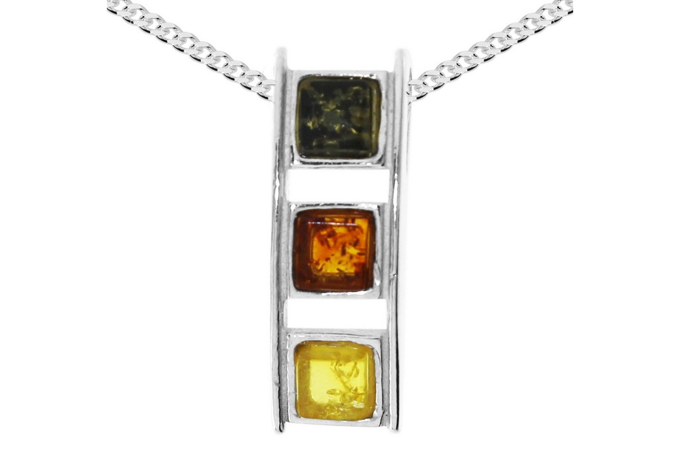OSTSEE-SCHMUCK Kette mit Anhänger Ostsee-Schmuck Kette mit Anhänger Gleiter-Wieka (2-tlg) von OSTSEE-SCHMUCK