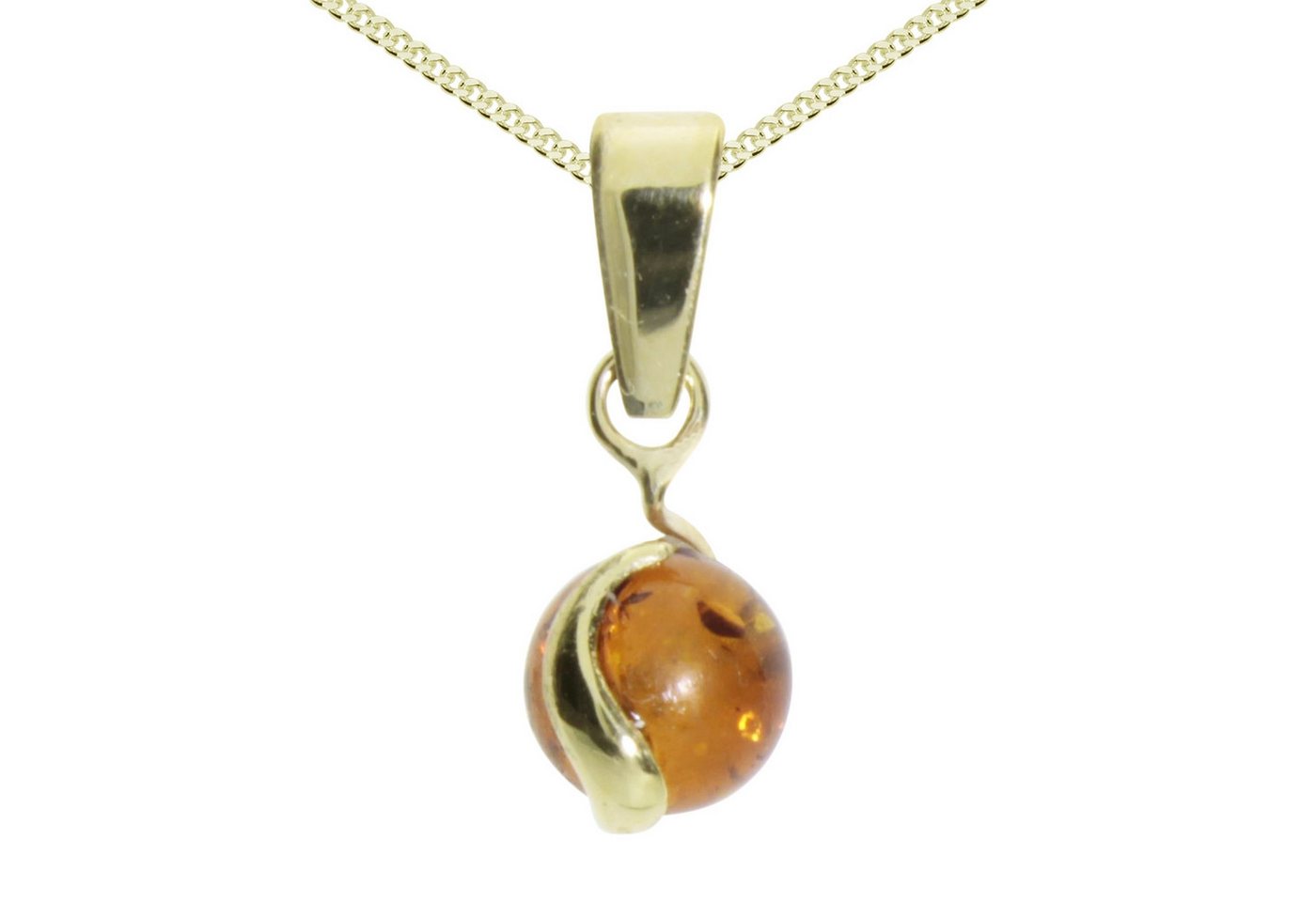 OSTSEE-SCHMUCK Kette mit Anhänger Ostsee-Schmuck Kette mit Anhänger Ina Kette mit Anhänger Ina (2-tlg) von OSTSEE-SCHMUCK