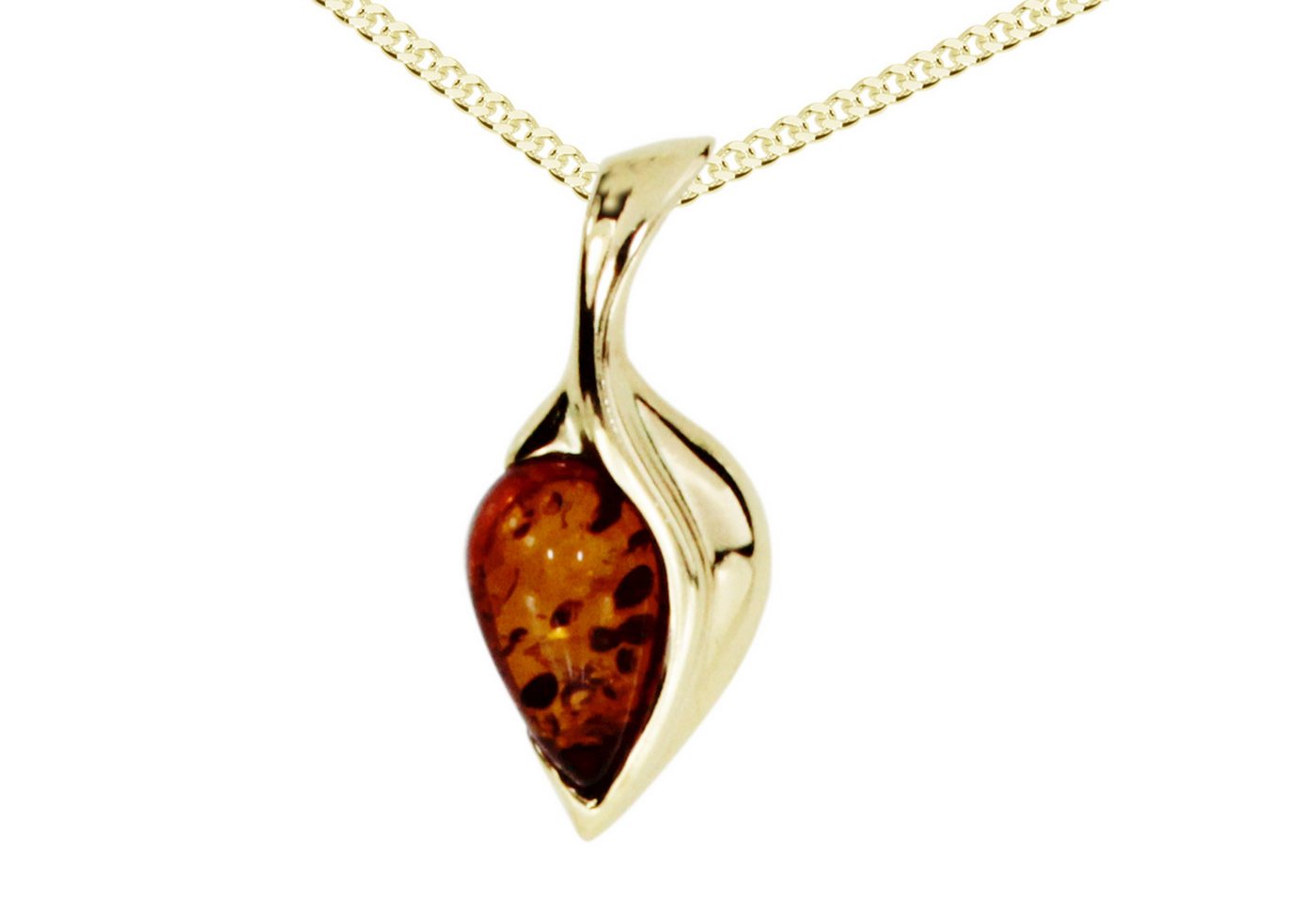 OSTSEE-SCHMUCK Kette mit Anhänger Ostsee-Schmuck Kette mit Anhänger Ires Kette mit Anhänger Ires (2-tlg) von OSTSEE-SCHMUCK