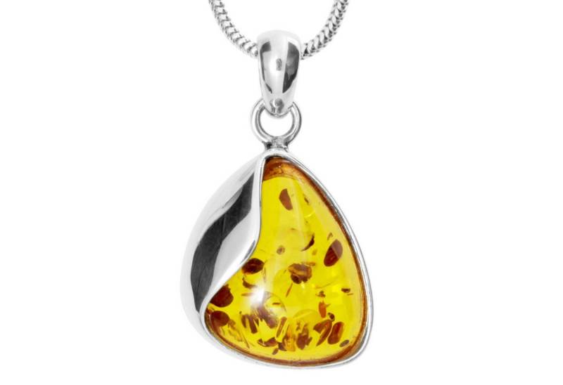 OSTSEE-SCHMUCK Kette mit Anhänger Ostsee-Schmuck Kette mit Anhänger Jeska 28 mm (2-tlg) von OSTSEE-SCHMUCK