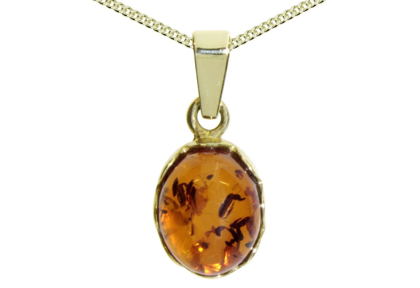 OSTSEE-SCHMUCK Kette mit Anhänger Ostsee-Schmuck Kette mit Anhänger Käthe Kette mit Anhänger Käthe (2-tlg) von OSTSEE-SCHMUCK