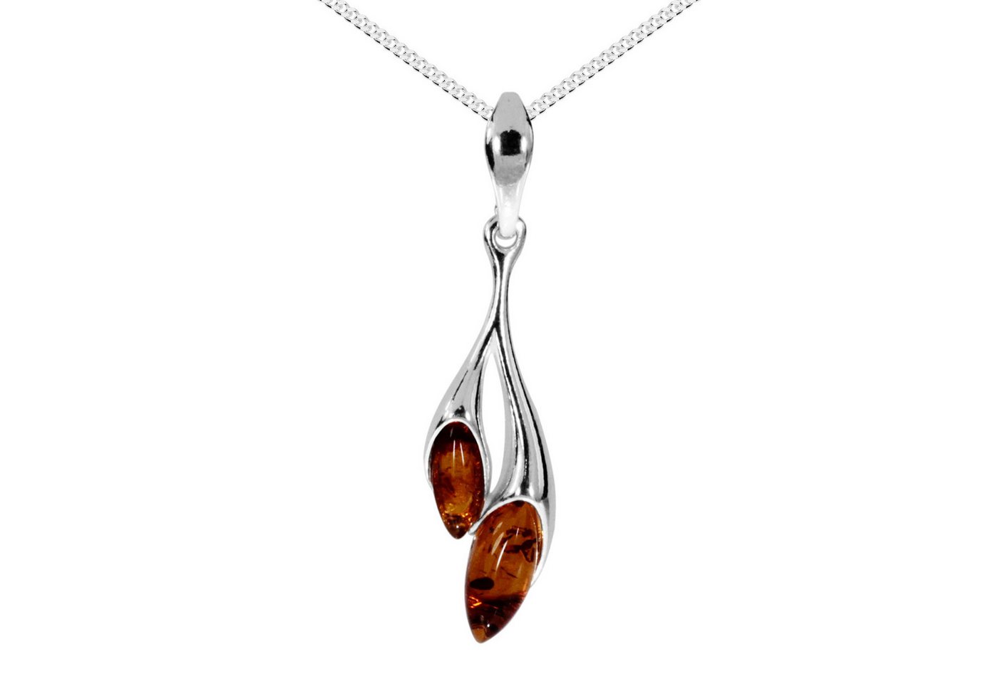 OSTSEE-SCHMUCK Kette mit Anhänger Ostsee-Schmuck Kette mit Anhänger Malene (2-tlg) von OSTSEE-SCHMUCK