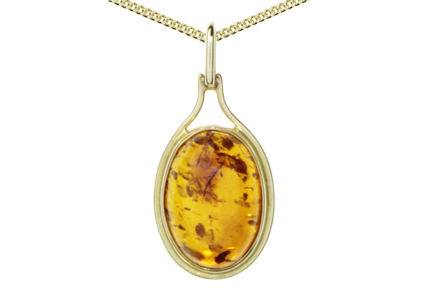 OSTSEE-SCHMUCK Kette mit Anhänger Ostsee-Schmuck Kette mit Anhänger Marga Kette mit Anhänger Marga (2-tlg) von OSTSEE-SCHMUCK
