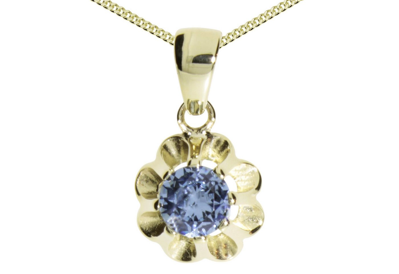 OSTSEE-SCHMUCK Kette mit Anhänger Ostsee-Schmuck Kette mit Anhänger Pia 6 mm (2-tlg) von OSTSEE-SCHMUCK