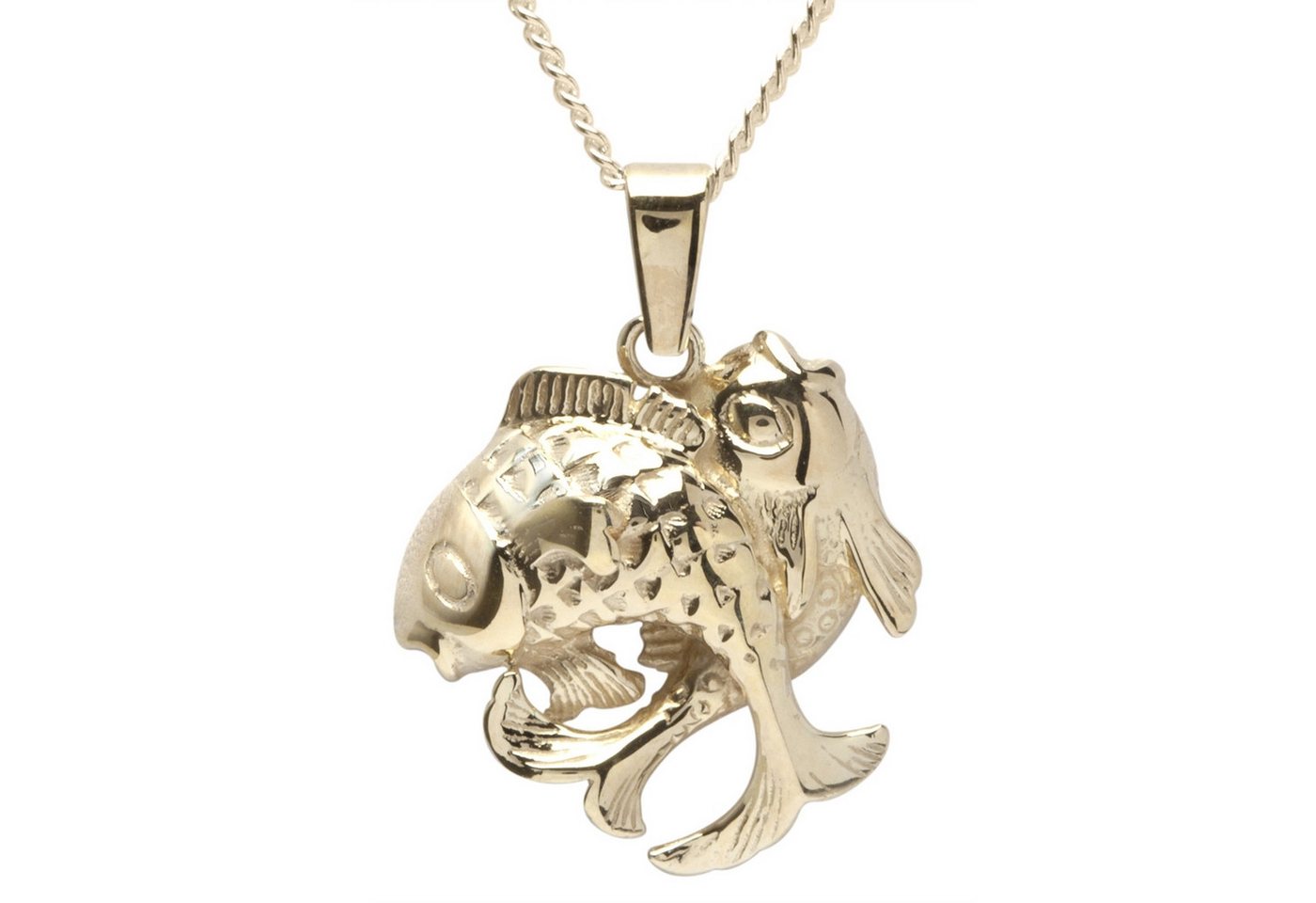 OSTSEE-SCHMUCK Kette mit Anhänger Ostsee-Schmuck Kette mit Anhänger Tierkreiszeichen Fische (2-tlg) von OSTSEE-SCHMUCK